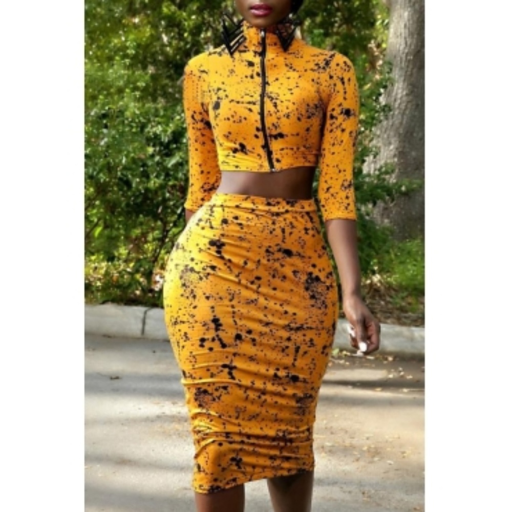 2pc skirt set